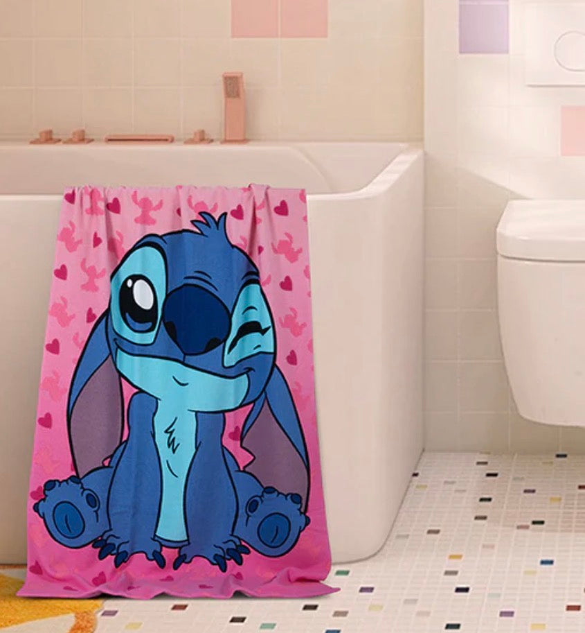 - Towel blue guy (pink) 27in x 54in