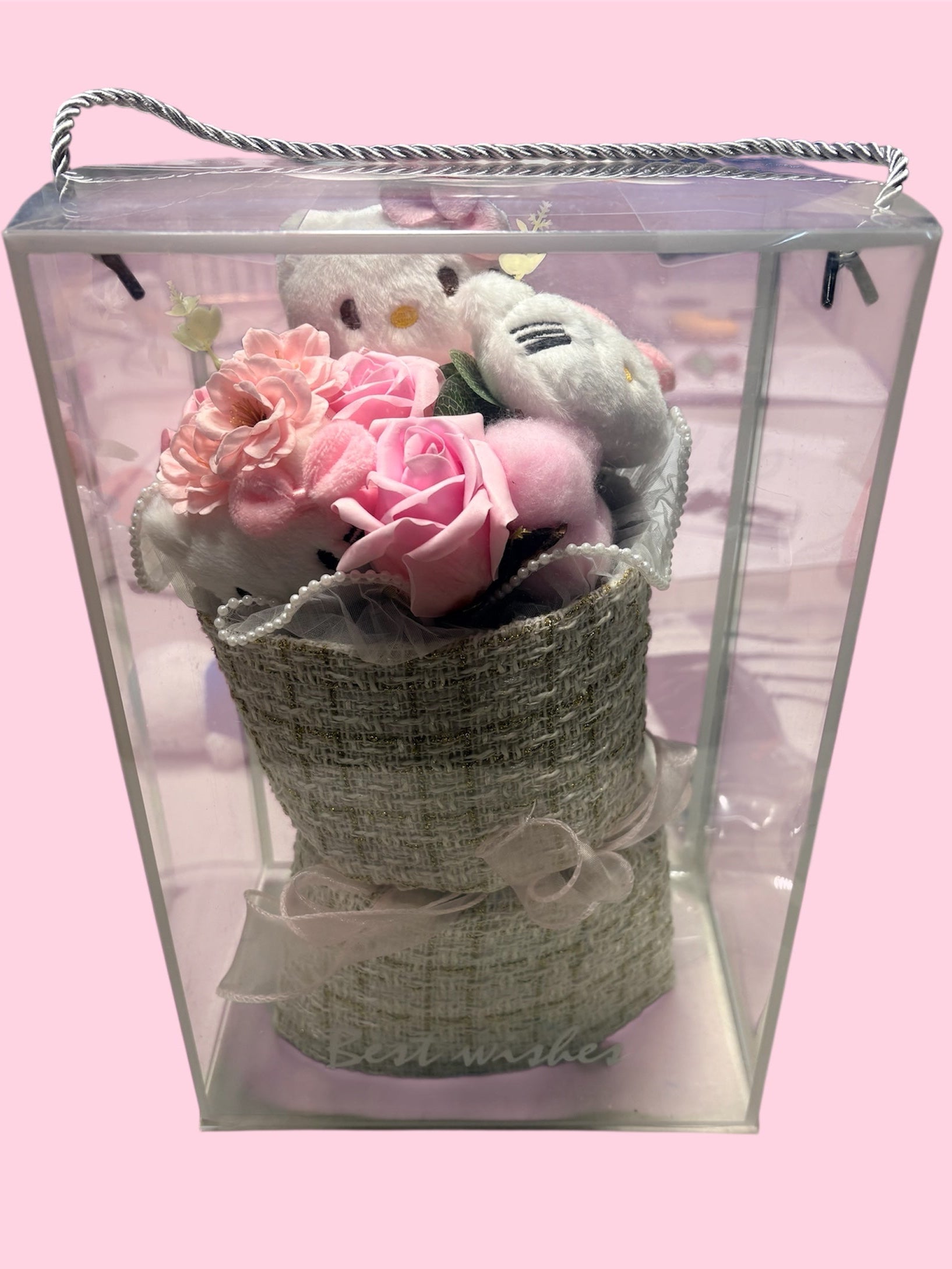 Soap flower bouquet 1pcs